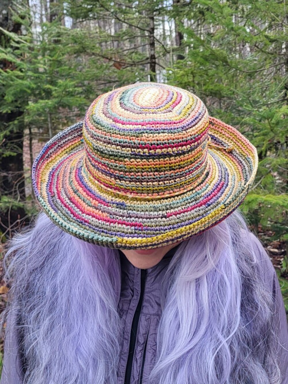 San Diego Hat Company 100% Raffia Colorful / Sun / Beach Vacation Summer Hat - Picture 10 of 12